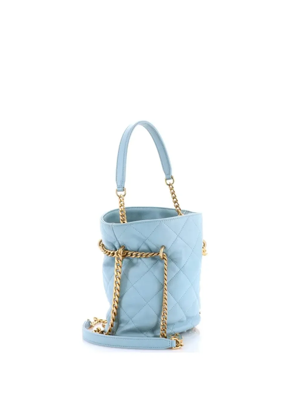 Chanel Pending Cc Drawstring Bucket Bag #292049C38B
